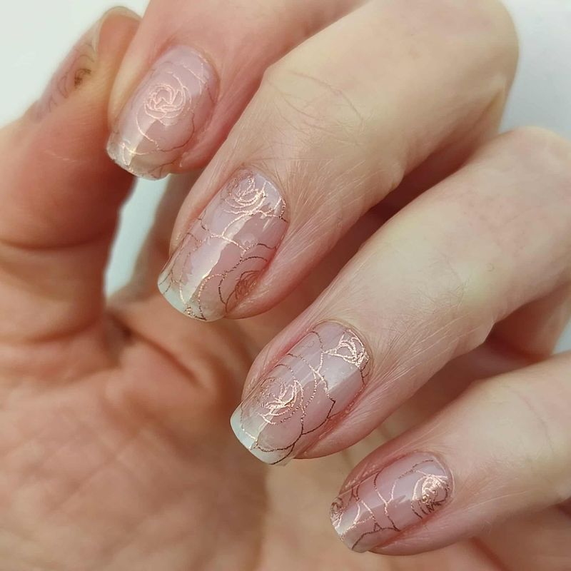 Breath from a Rose, Overlay, transparente 16-er Nagelfolie Magic Nail Wraps Breath from a Rose, Overlay, transparente 16-er Nagelfolie Magic Nail Wraps