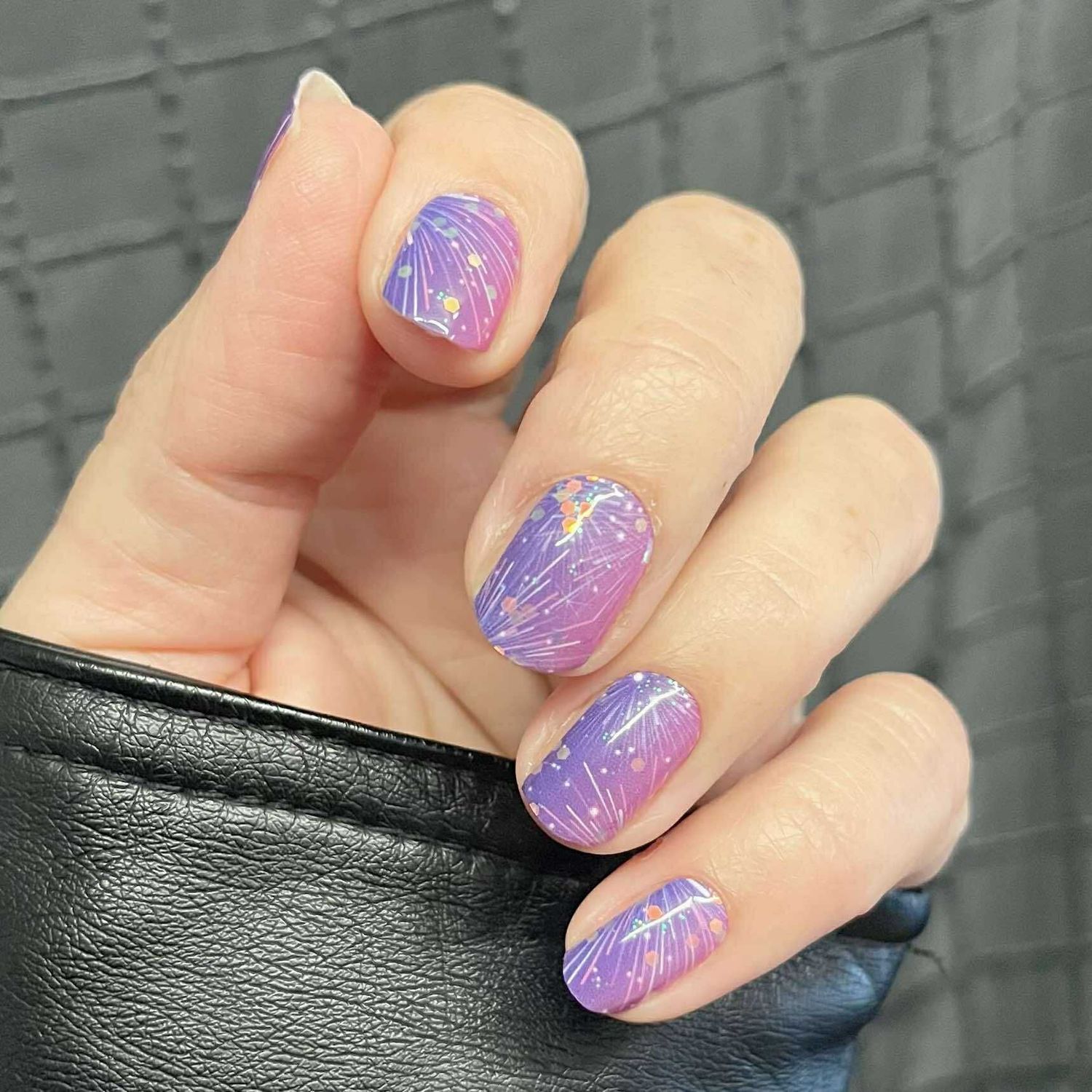 Happy New Year, 16-er Nagelfolie Magic Nail Wraps