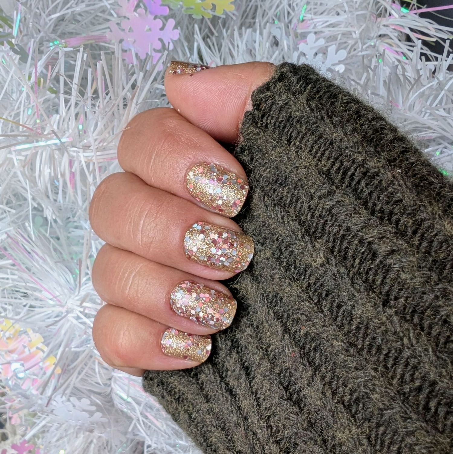 Funkelfeuer, 16er-Nagelfolie Magic Nail Wraps