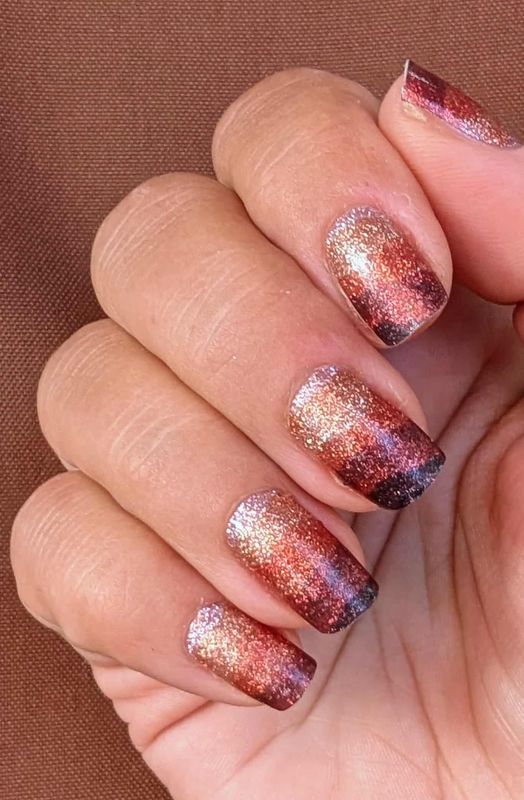 Autumn Sunset, 16-er Nagelfolie Magic Nail Wraps