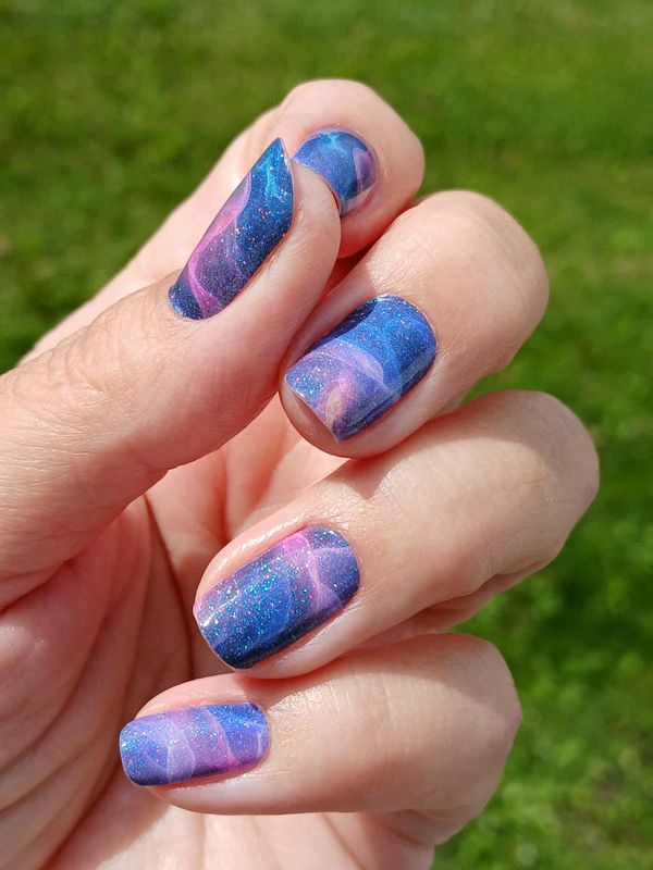 Ocean Rose, 16-er Nagelfolie Magic Nail Wraps