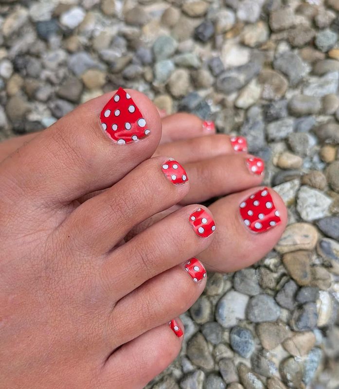 Petticoat, 16er-Fussfolie Magic Nail Wraps