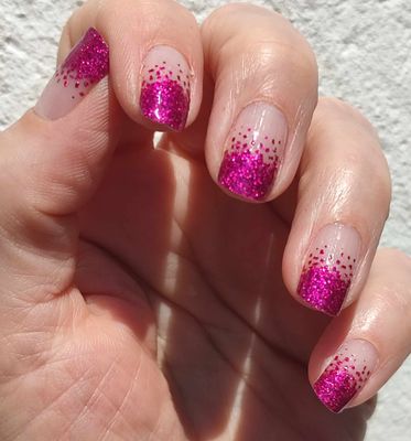 Dipped in Fuchsia, Overlay, 16-er Nagelfolie Magic Nail Wraps