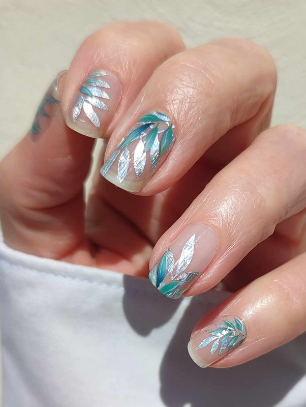 Leave me in Paradise, Overlay, 16er-Nagelfolie Magic Nail Wraps Exklusivdesign