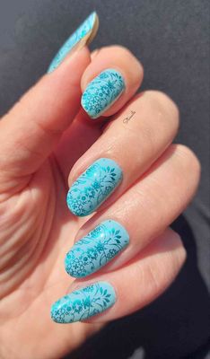 Awesome Aqua Mint,  16er-Nagelfolie Magic Nail Wraps Exklusivdesign