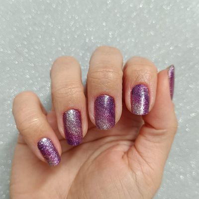 Purple Waves, 16er-Nagelfolie Magic Nail Wraps