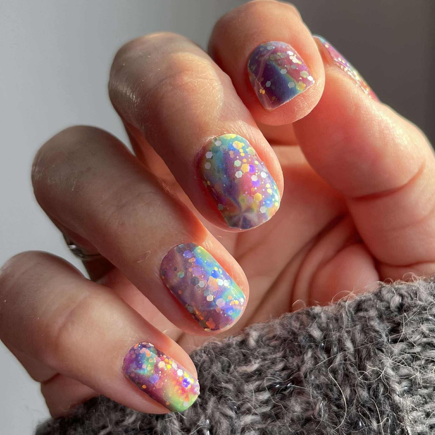 Confetti Carnival, 16-er Nagelfolie Magic Nail Wraps