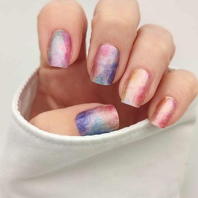 Pastel Fantasy, Pearl-Shimmer-Finish, 22er-Premium Nagelfolie Magic Nail Wraps
