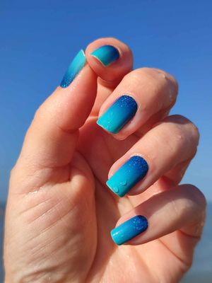 Dramatic Ocean, 16er-Nagelfolie Magic Nail Wraps Exklusivdesign