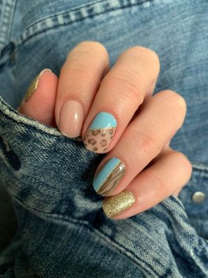 Animal Touch, teilweise sheer, 16-er Nagelfolie Magic Nail Wraps wieder da!