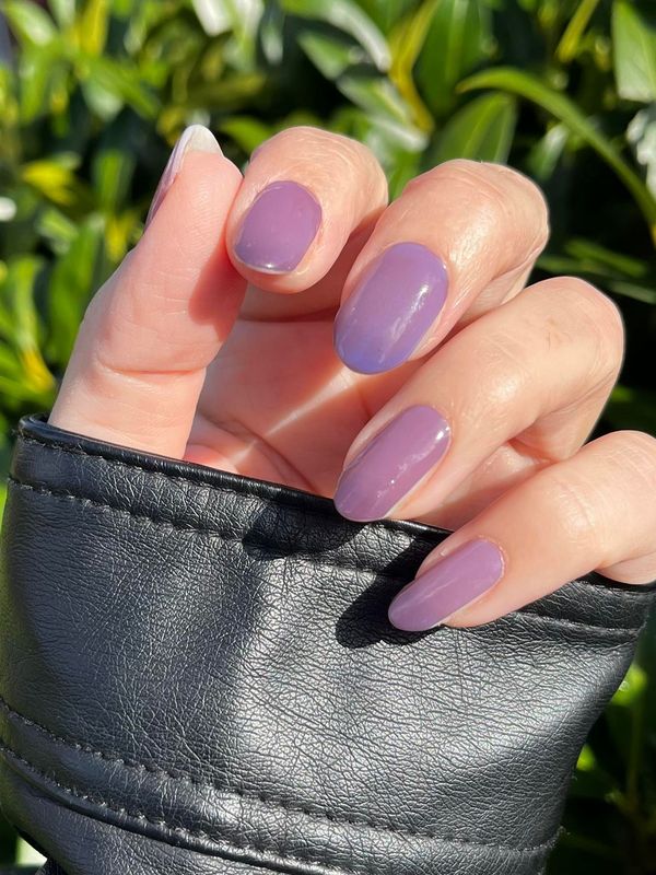 Vanilla Sunset, light-changing colour, sheer, 22er-Premium Nagelfolie