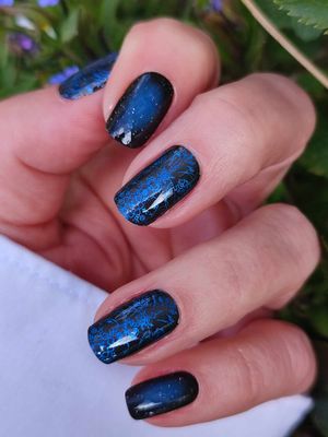 Awesome Blue Witch,  16er-Nagelfolie Magic Nail Wraps Exklusivdesign