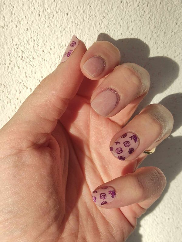 Moody Blues, Overlay, 16er-Nagelfolie Magic Nail Wraps