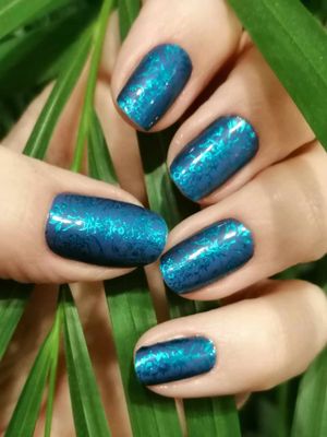 Awesome Blue Pepper,  16er-Nagelfolie Magic Nail Wraps Exklusivdesign