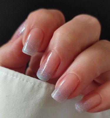 Dipped in Glitter, sehr semitransparente UV-Gel-Folie, 30er-Nagelfolie, Magic Nail Wraps, NG300030