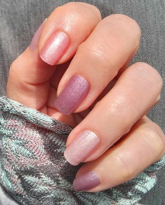 Summer Wind, Pearl-Shimmer-Finish, 16er-Nagelfolie