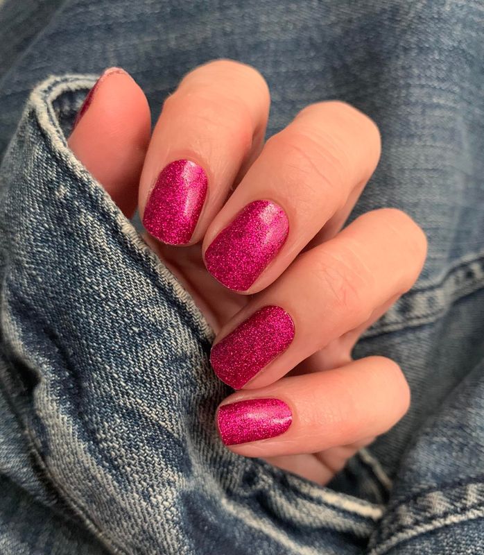 Framboise Glitter, 16-er Nagelfolie Magic Nail Wraps