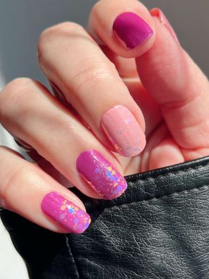 Magic Kiss, Overlay, 16er-Nagelfolie Magic Nail Wraps Exklusivdesign