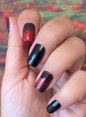 Dipped in Red, Overlay, 16-er Nagelfolie Magic Nail Wraps