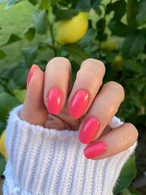 Flashing Flamingo Red, 16er-Nagelfolie