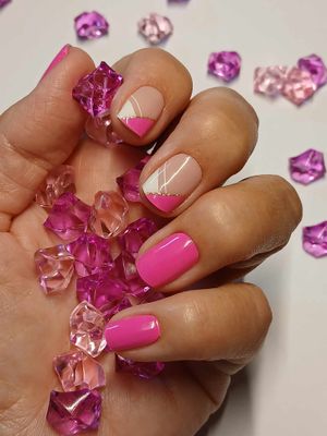Pink me up!, UV-Gel-Folie, 20er-Nagelfolie Magic Nail Wraps NG200579
