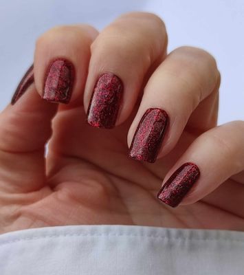 Rouge, UV-Gel-Folie, 20er-Nagelfolie Magic Nail Wraps, NG200471