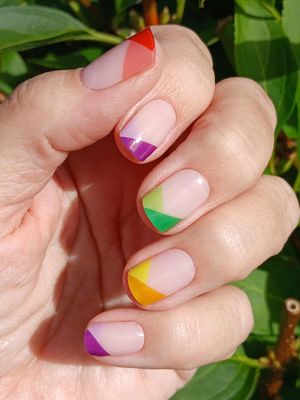 Colour me French, UV-Gel-Folie, 20er-Nagelfolie Magic Nail Wraps NG200608