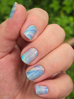 Glimmering Sky, UV-Gel-Folie, 20er-Nagelfolie Magic Nail Wraps, NG200552