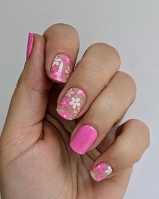 Flower Feelings, UV-Gel-Folie, 20er-Nagelfolie Magic Nail Wraps, NG200496 Flower Feelings, UV-Gel-Folie, 20er-Nagelfolie Magic Nail Wraps, NG200496