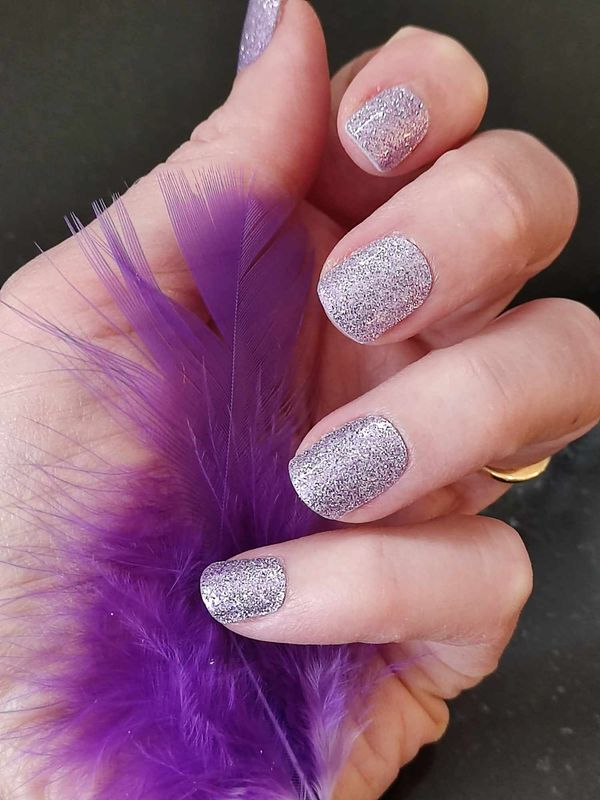 Lilac Princess, UV-Gel-Folie, 20er-Nagelfolie Magic Nail Wraps, NG200517