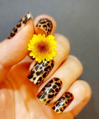 Wild on Glitter, UV-Gel-Folie, 20er-Nagelfolie Magic Nail Wraps NG200243