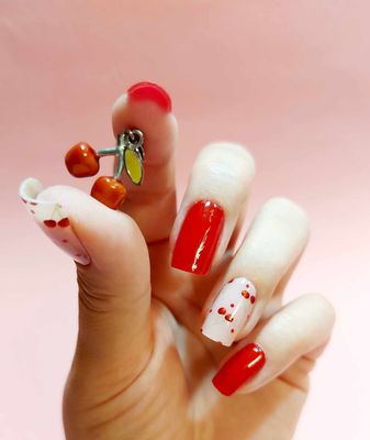 Cherries, UV-Gel-Folie, 20er-Nagelfolie Magic Nail Wraps NG200250 Cherries, UV-Gel-Folie, 20er-Nagelfolie Magic Nail Wraps NG200250