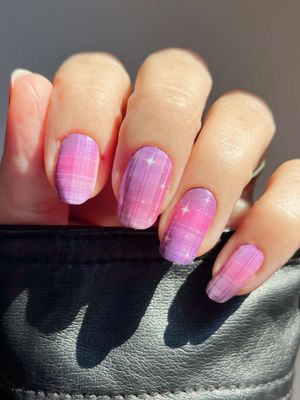 Bright Plaid, 16er-Nagelfolie Magic Nail Wraps