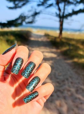 Wild Thing Jungle Fever, 16er-Nagelfolie Magic Nail Wraps Exklusivdesign