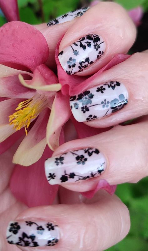 Black Princess, Overlay, 16er-Nagelfolie Magic Nail Wraps Exklusivdesign