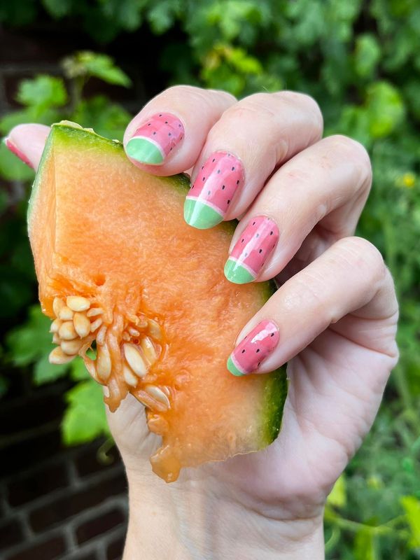 Melon Vibes, 16er-Nagelfolie Melon Vibes, 16er-Nagelfolie