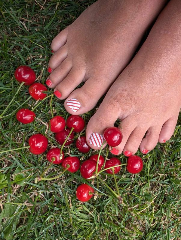 Stripy, 16er-Fussfolie