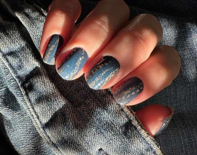 Denim Girl, 16er-Nagelfolie Magic Nail Wraps Exklusivdesign