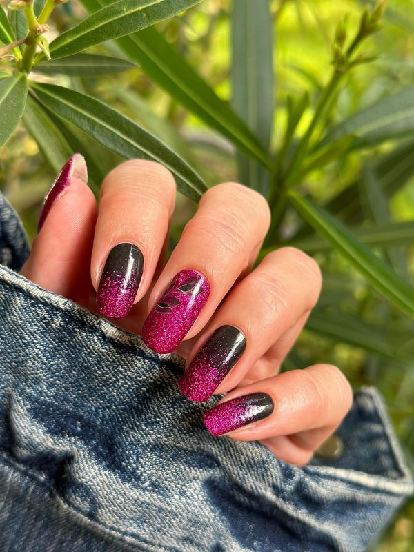 Pink Autumn, 16er-Nagelfolie