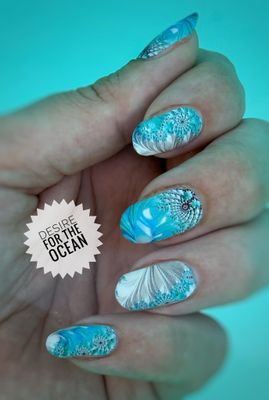 Desire for the Ocean, 16er-Nagelfolie Desire for the Ocean, 16er-Nagelfolie