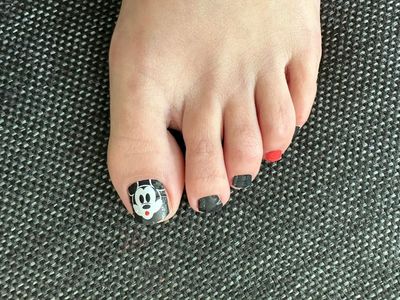 Comic Wrap for Toes 2, 16er-Fussfolie