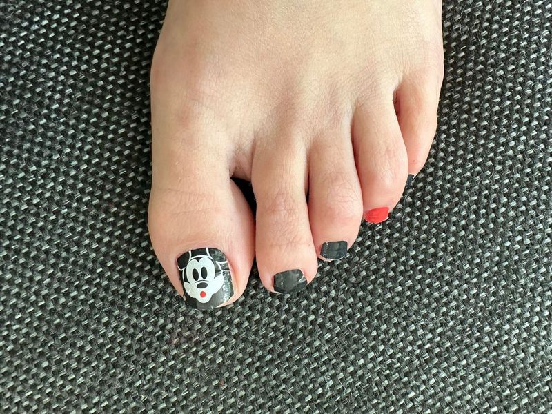 Comic Wrap for Toes 2, 16er-Fussfolie