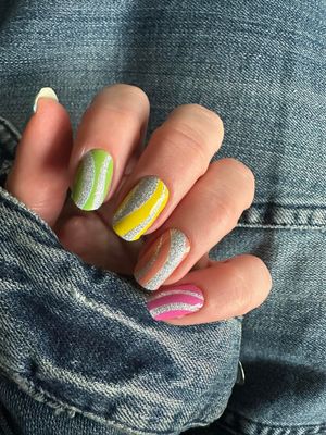 Colorato, 16er-Nagelfolie