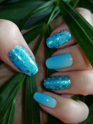 Metallic Pattern, Overlay, 16-er Nagelfolie Magic Nail Wraps