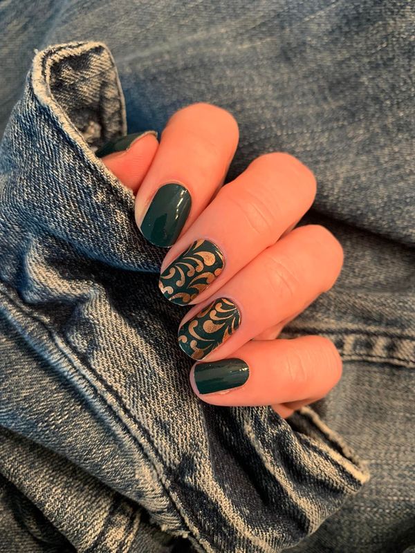 Glamour, Overlay, 16er-Nagelfolie