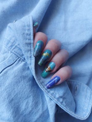 We´re going to Bahamas, 16er-Nagelfolie