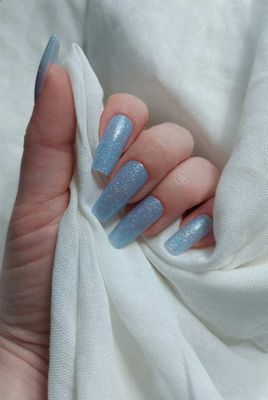 Romantic Lilac semitransparent, 16er-Nagelfolie