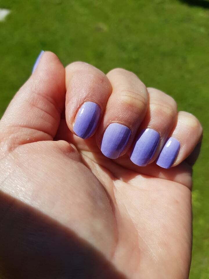 Cloudy Blueberry Shot, 16er-Nagelfolie Cloudy Blueberry Shot, 16er-Nagelfolie