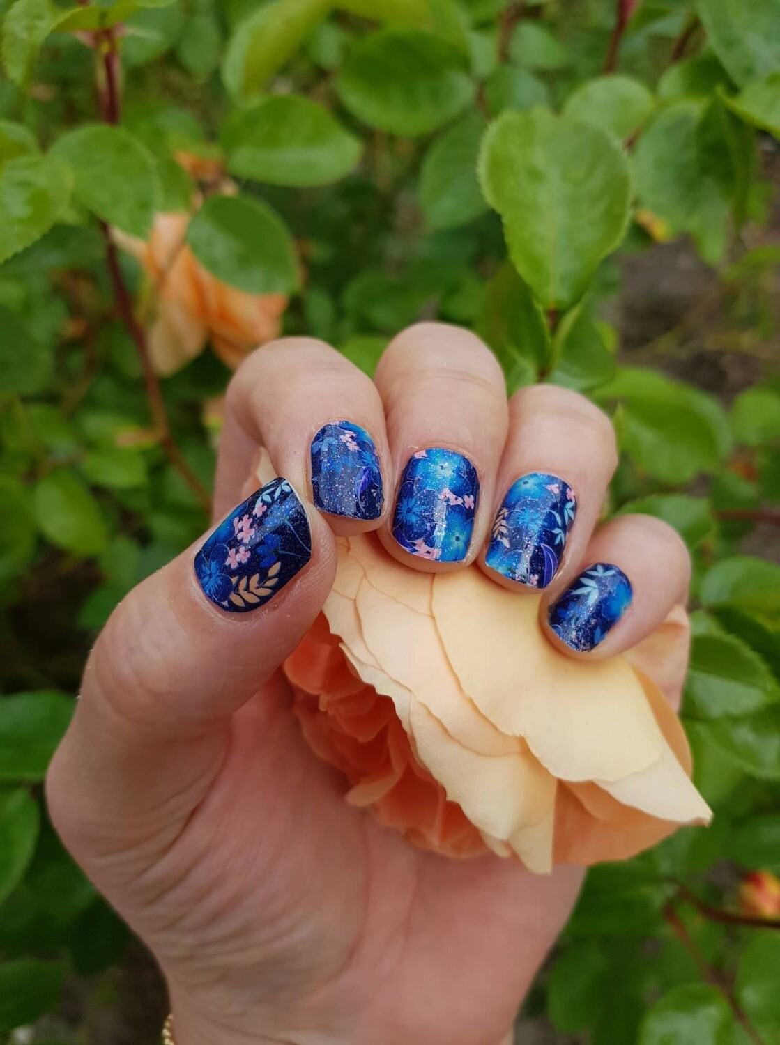 Glimmer Garden, 16er-Nagelfolie