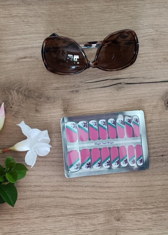 Acapulco Blossom, 16er-Nagelfolie